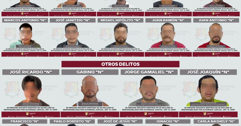 Se cumplimentan 50 órdenes de aprehensión en Nayarit; Destacan casos de homicidio y robo