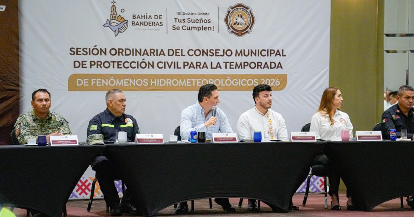 Bahía de Banderas instala Consejo Municipal de Protección Civil ante temporada de lluvias y huracanes