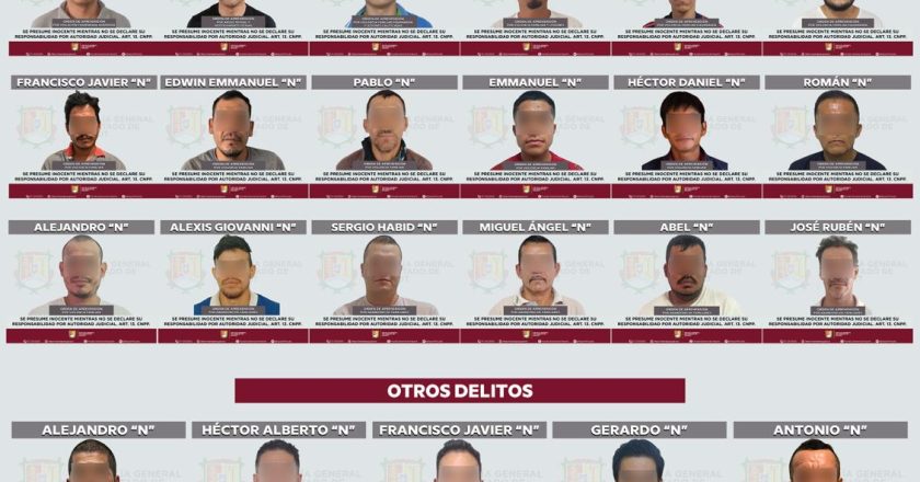 Se ejecutan 41 órdenes de aprehensión en Nayarit; destacan casos de tentativa de homicidio calificado y fraude