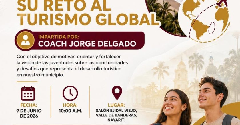 Convocan a estudiantes a conferencia sobre turismo global en Bahía de Banderas