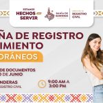 Gobierno de Bahía de Banderas invita a la Campaña de Registro de Nacimientos Extemporáneos