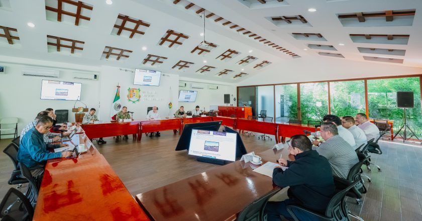Miguel Ángel Navarro mantiene coordinación permanente para fortalecer la paz y la seguridad