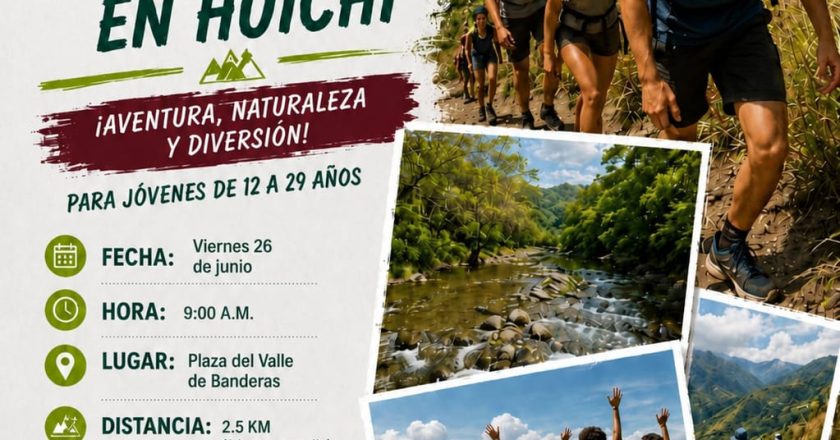 IMJUVE invita a jóvenes de Bahía de Banderas a participar en jornada de senderismo en Huichi