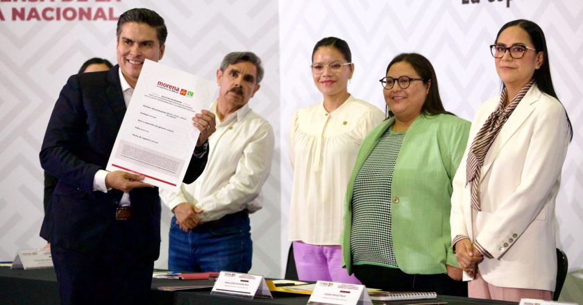 La transformación pertenece al pueblo: Pável llama a la unidad y se registra para coordinar los trabajos en Nayarit