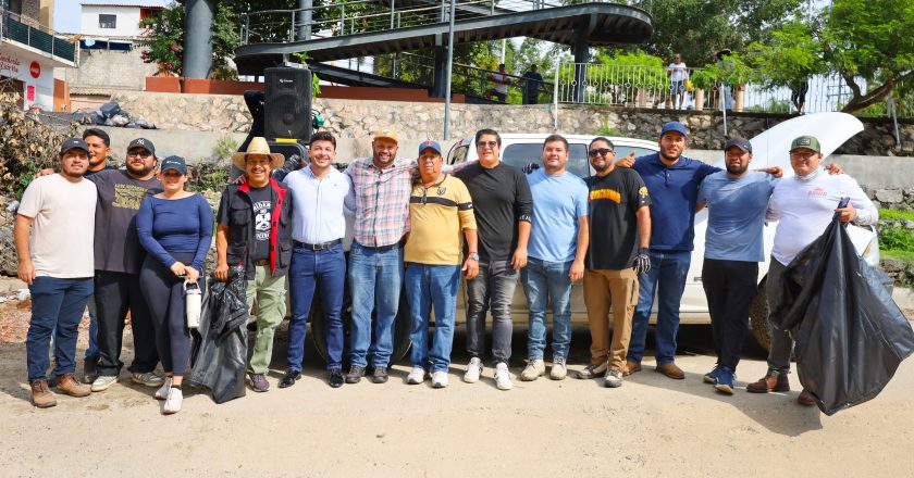Gobierno de Bahía de Banderas realizó una nueva jornada del Limpiatón en el Arroyo del Indio de Bucerías
