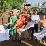 Gobierno de Bahía de Banderas inicia la pavimentación de la calle Amado Nervo en Jarretaderas