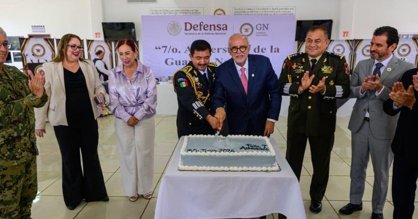 Miguel Ángel Navarro reconoce compromiso y vocación de servicio de la Guardia Nacional