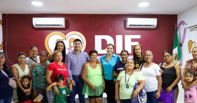 Israel Santillán refrenda su compromiso con las madres buscadoras de Bahía de Banderas