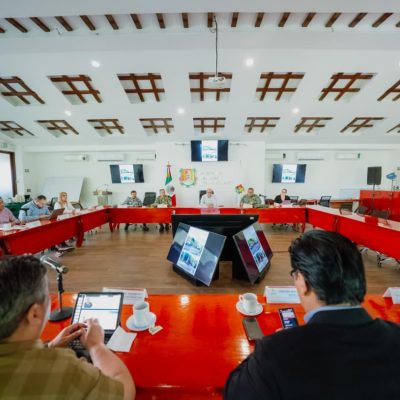 Miguel Ángel Navarro mantiene evaluación permanente de la estrategia de seguridad en Nayarit