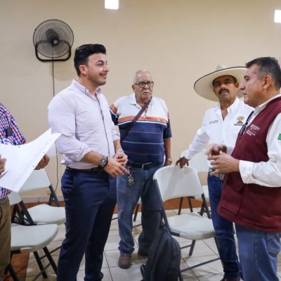 Israel Santillán refrenda su compromiso con los ejidos de Bahía de Banderas