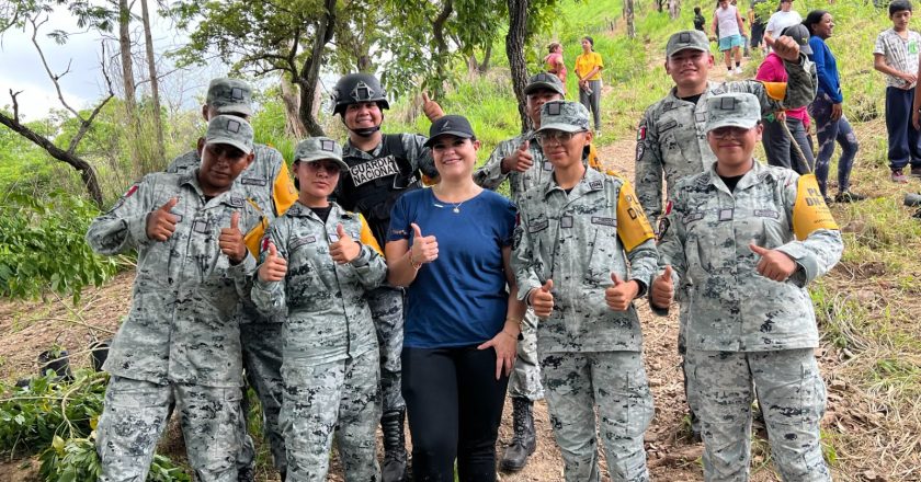 Gobierno de Tepic planta 2 mil árboles en el Cerro de la Cruz
