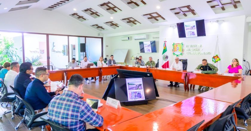 Miguel Ángel Navarro da seguimiento a los acuerdos de la Mesa Estatal de Seguridad