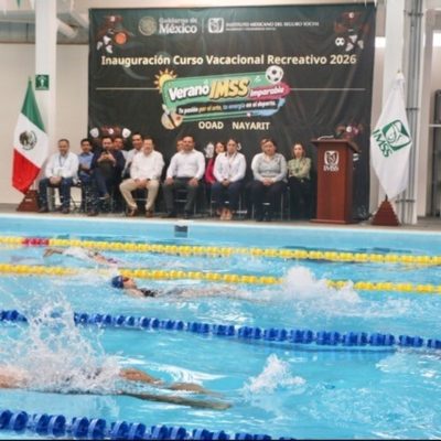 Inaugura IMSS Nayarit Curso Vacacional Recreativo 2026