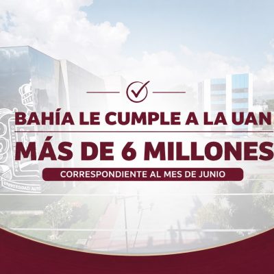 Gobierno de Bahía de Banderas refrenda su compromiso con la educación al cumplir con el pago a la UAN