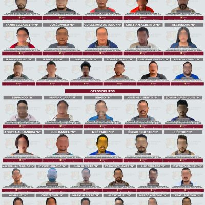 Mantiene Fiscalía General resultados en la persecución del delito