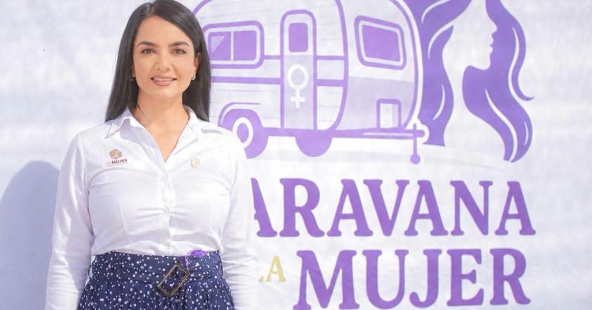 Caravana de la Mujer llevó apoyos y oportunidades para las mujeres de San Vicente