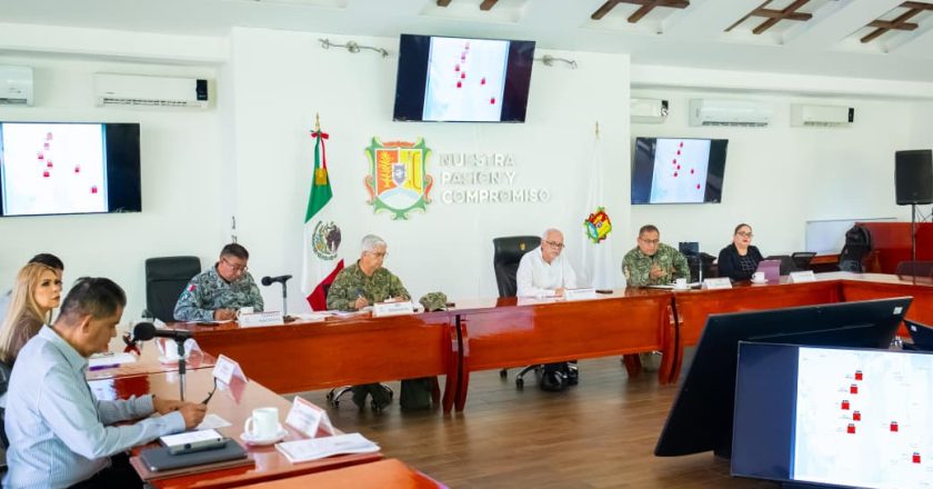 Miguel Ángel Navarro fortalece la coordinación institucional para preservar la paz y la seguridad en Nayarit