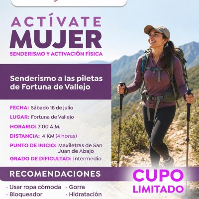 El Gobierno de Bahía de Banderas invita a participar en jornada «Actívate Mujer»