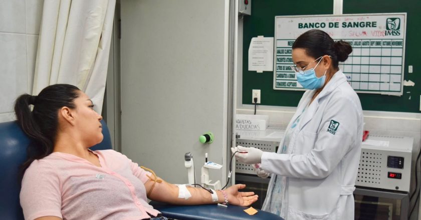 Promueve IMSS Nayarit donación voluntaria y altruista de sangre