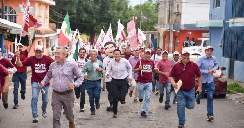 ¡La transformación no se detiene! Pável Jarero recorre Prieto Crispín y Venceremos para llamar a defender el legado de AMLO