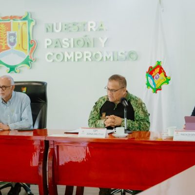 Miguel Ángel Navarro fortalece la coordinación institucional para preservar la paz en Nayarit