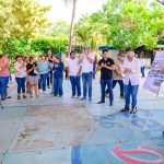 Miguel Ángel Navarro y Beatriz Estrada impulsan nuevas obras para el CETMAR No. 26 de San Blas