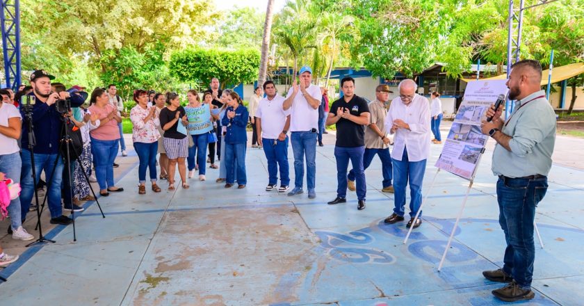 Miguel Ángel Navarro y Beatriz Estrada impulsan nuevas obras para el CETMAR No. 26 de San Blas