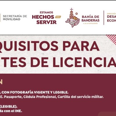 Gobierno de Bahía de Banderas invita a realizar trámites de licencia en la Feria de Fomento Económico