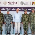 Miguel Ángel Navarro encabeza incineración de narcóticos y destrucción de objetos del delito