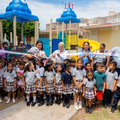 Beatriz Estrada impulsa espacios dignos y seguros para la diversión y aprendizaje de niñas y niños