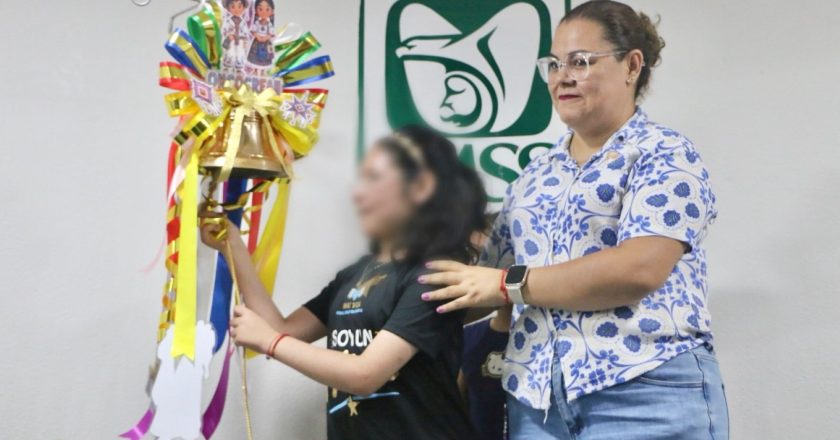 Tocan la campana nueve pacientes del OncoCREAN del IMSS Nayarit tras concluir tratamiento