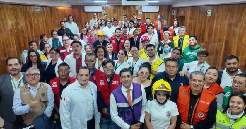 IMSS fortalece capacidad de respuesta ante emergencias químicas mediante simulacro en el HGZ No. 30