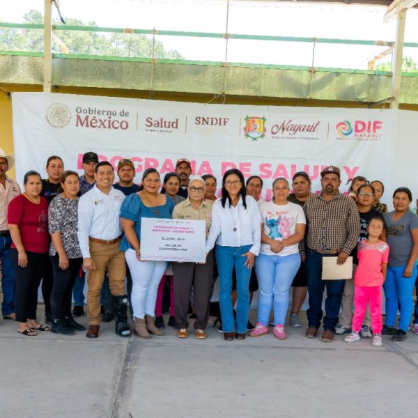 DIF Nayarit continúa fortaleciendo a la comunidad de El Jaral, en Jala