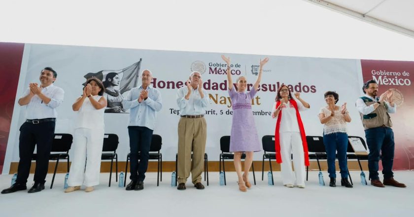 Claudia Sheinbaum presenta en Nayarit resultados y nuevos proyectos para el estado