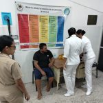 Marina rescata a tres personas tras caer al mar debido a una ola que pantoqueo su embarcación menor, en San Blas, Nayarit