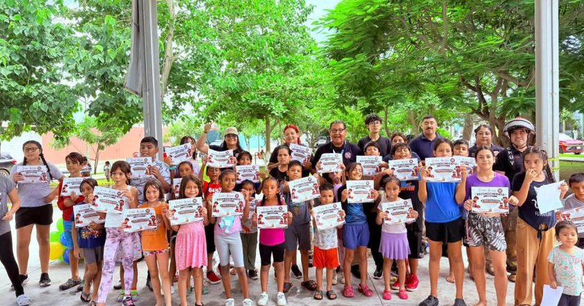 Protección Civil fortalece la cultura de la prevención entre niñas y niños de Bahía de Banderas