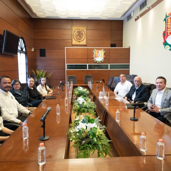 Miguel Ángel Navarro revisa avances en seguridad con representantes del SESNSP