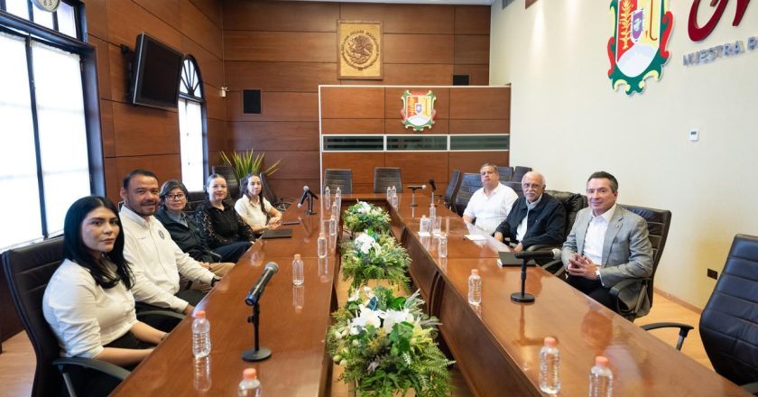 Miguel Ángel Navarro revisa avances en seguridad con representantes del SESNSP