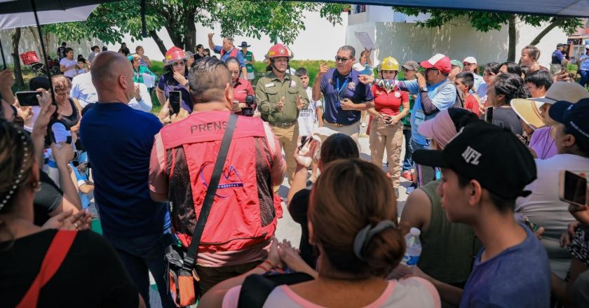 Bahía de Banderas fortalece la prevención con simulacro sísmico en Palma Real