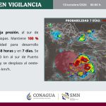 Simón se aleja de Nayarit; continúa vigilancia ante posibles lluvias