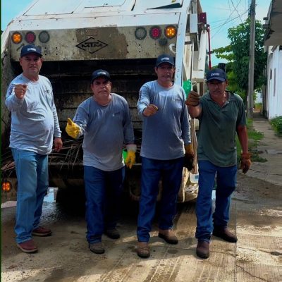 Aseo Público mantiene recorridos y refuerza la recolección de basura