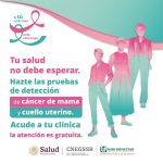 Fortalece IMSS Nayarit acciones de prevención durante el Mes Rosa y Turquesa
