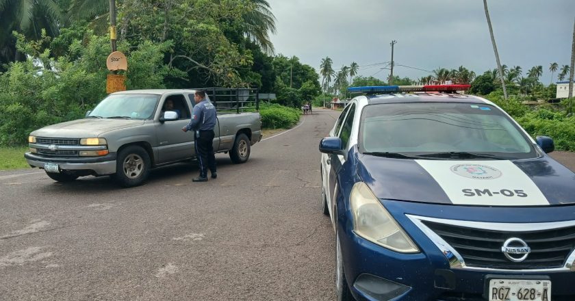 Secretaría de Movilidad mantiene vigilancia preventiva en la carretera Tecuala–Novillero