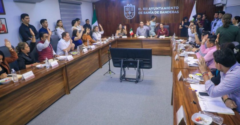 Bahía de Banderas celebró la Trigésima Segunda y Trigésima Tercera Sesiones Ordinarias de Cabildo
