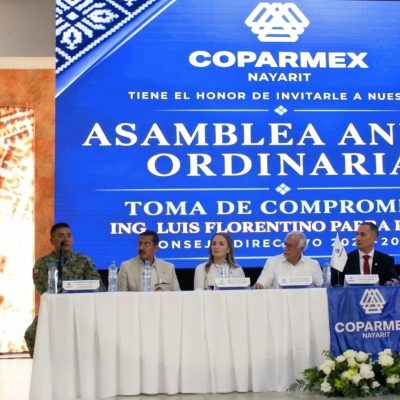 COPARMEX Nayarit renueva su liderazgo y refrenda compromiso con el desarrollo de Nayarit