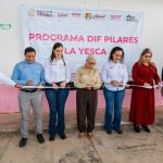 Beatriz Estrada lleva apoyos a todos los rincones del estado, incluyendo la zona serrana