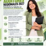 Convocatoria para Jóvenes Auditores Regionales 2027 ofrece experiencia profesional durante nueve meses