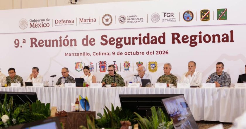 Miguel Ángel Navarro participa en la Novena Reunión de Seguridad Regional de los Tres Órdenes de Gobierno