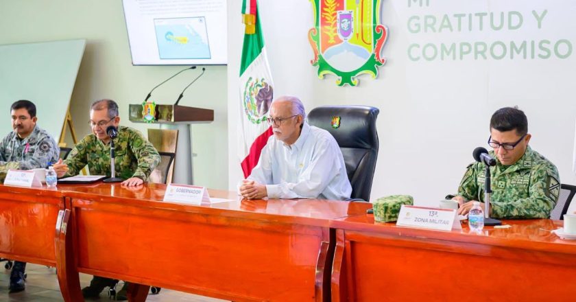 Miguel Ángel Navarro mantiene coordinación y atención permanente por la seguridad de Nayarit
